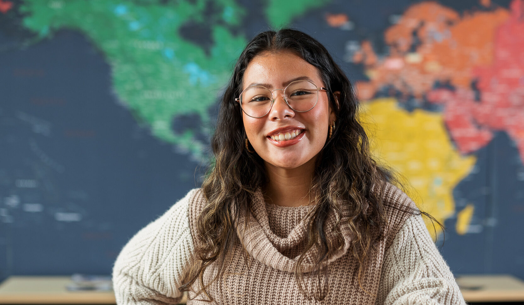 International student at Presbyterian College.