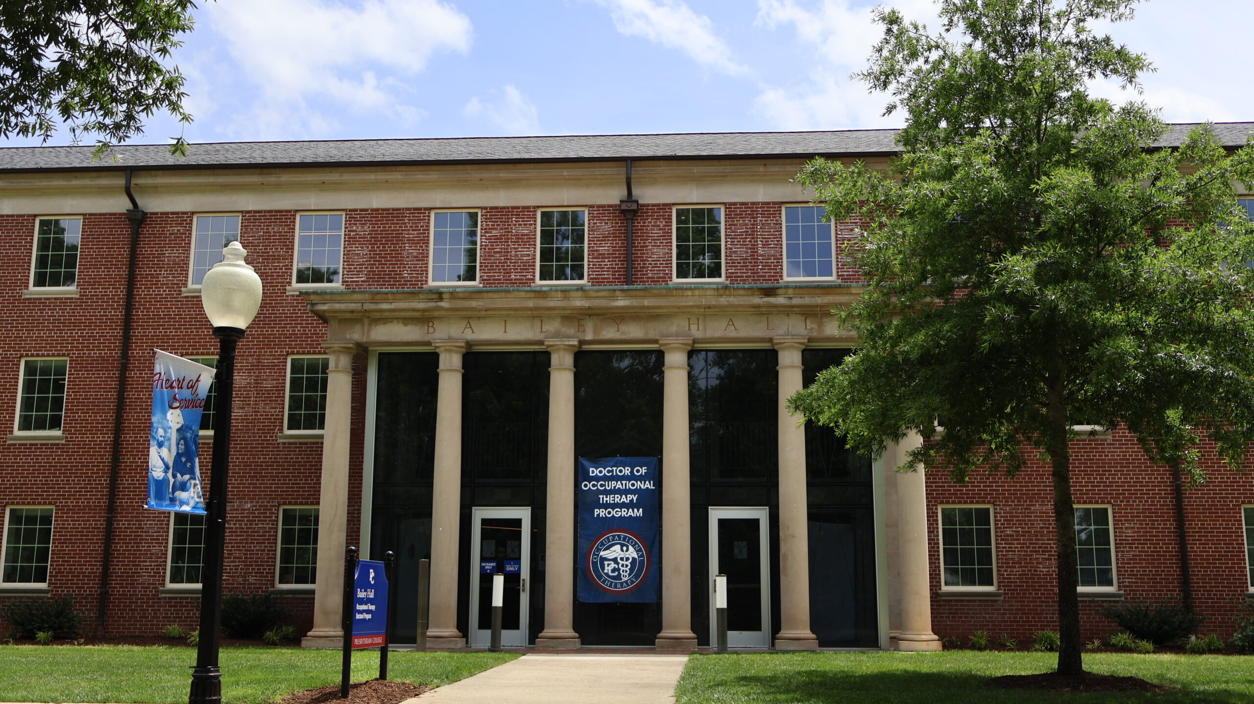 Presbyterian College Occupational Therapy Doctoral Program Building