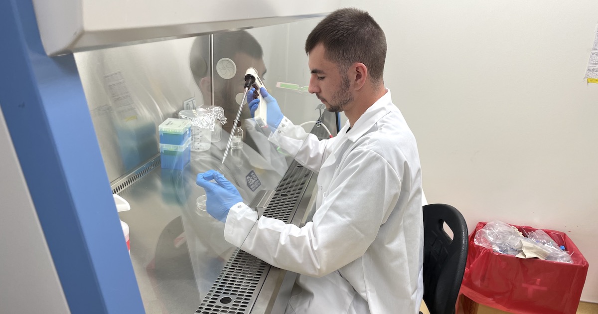 Alaska native Jeramiah Brown chose Presbyterian College's physician assistant program after looking all over the nation for a program that fit his vision for becoming a health care provider.