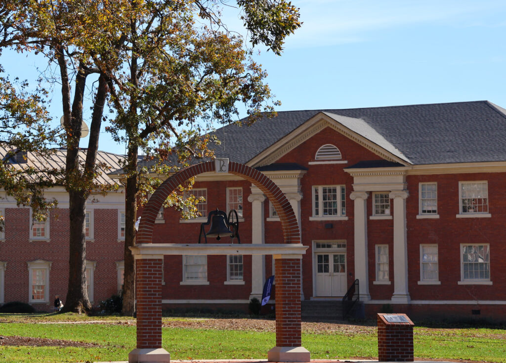 Laurens Hall at Presbyerian College. 